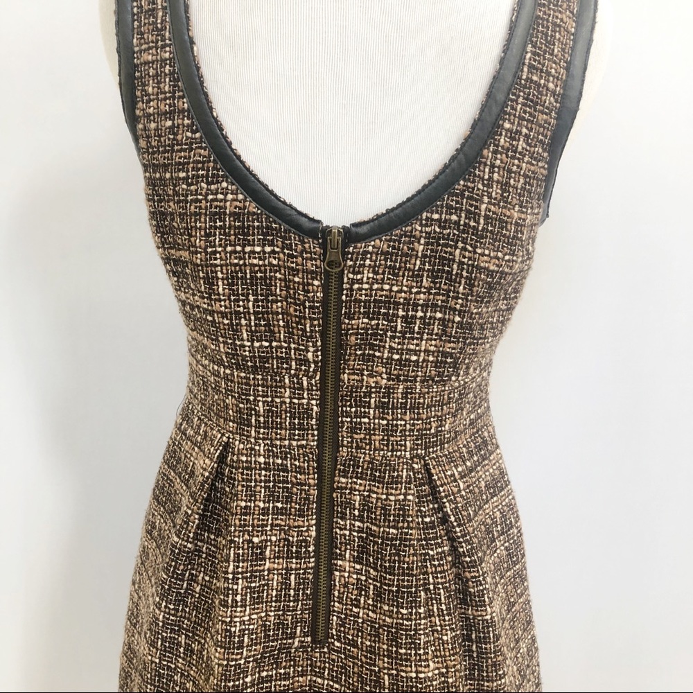 Tulle ModCloth tweed jumper dress zipper 731 - Picture 5 of 7